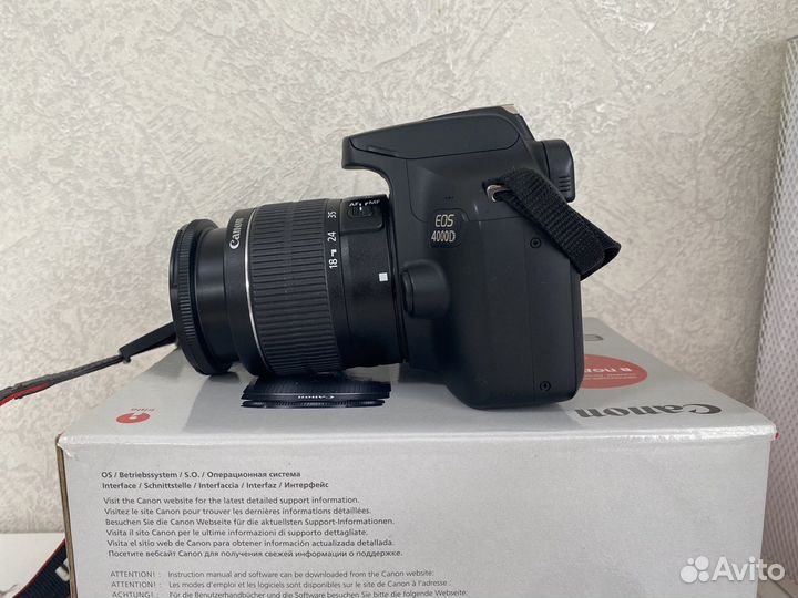 Цифровой зеркальный фотоаппарат Canon 4000d