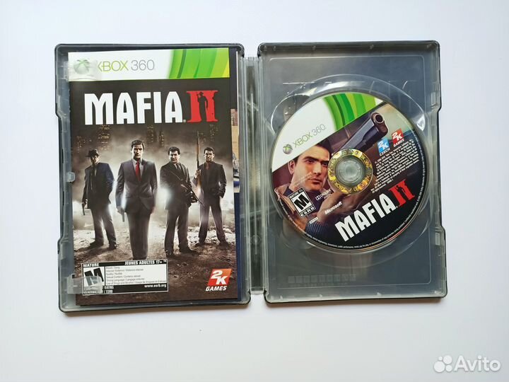 Steelbook Mafia 2 Xbox 360