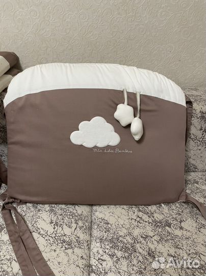 Комплект детского постельного белья в кроватку