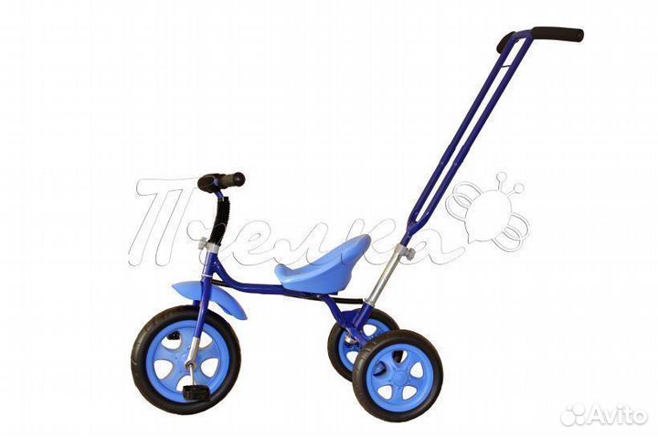 Трехколесный велосипед с родительской ручкой