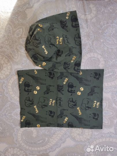 Шапка и снуд для мальчика