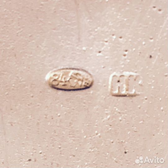 Портсигар серебряный 1897 - 1927 года