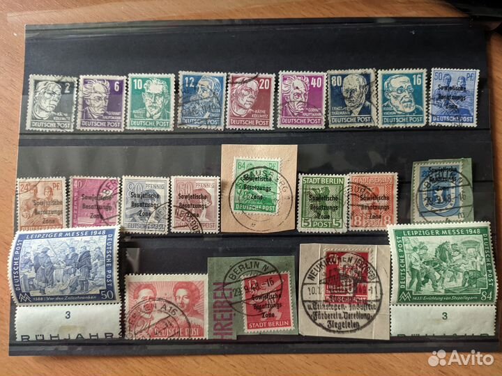 Марки Советская зона оккупации (смотрите описание)