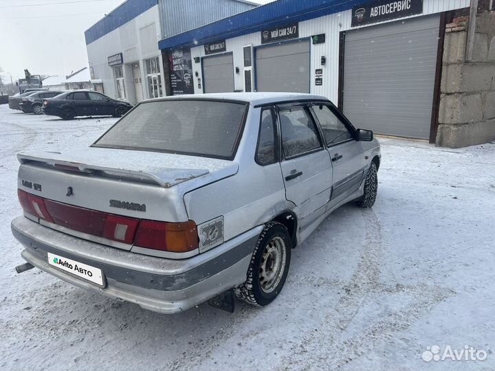 ВАЗ 2115 Samara 1.5 МТ, 2002, 395 000 км