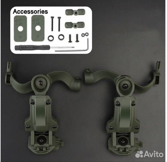 Адаптеры чебурашки на тактические наушники