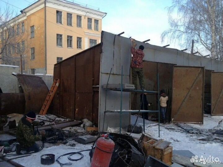 Демонтаж металлоконструкции, спецтехники