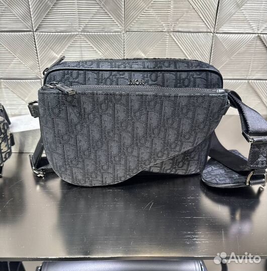 Сумка Christian Dior Saddle Triple Pouch