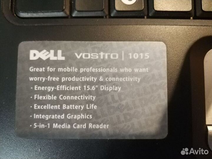 Ноутбук Dell Vostro 1015