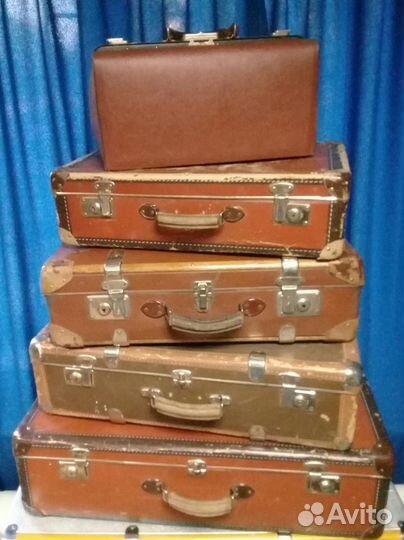 Винтажные чемоданы более 222 :)
