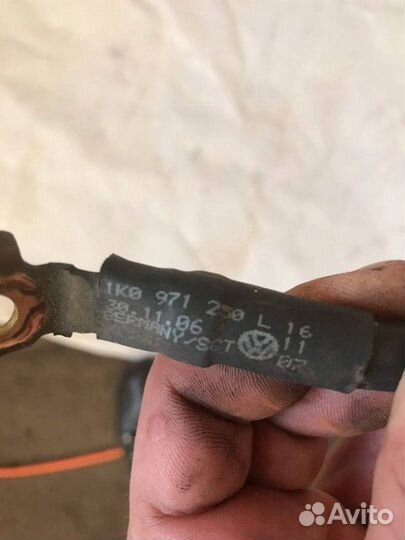 Провод массы Vw Passat B6 1.8 BZB 05-09