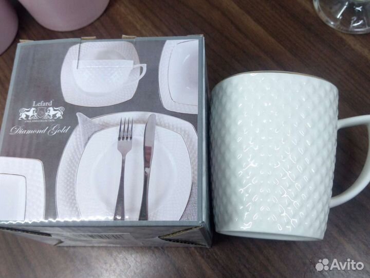 Кружки Lefard, Nescafé, чашки