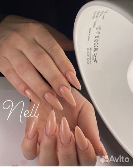 Наращивание ногтей, наращивание волос