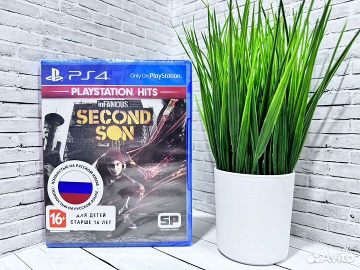 Infamous Second Son (Новый диск) PS4
