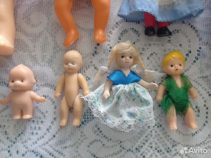 Разные пупсы куклы СССР и ГДР