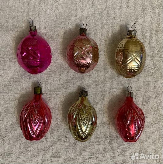 Елочные игрушки гдр, ссср, винтаж