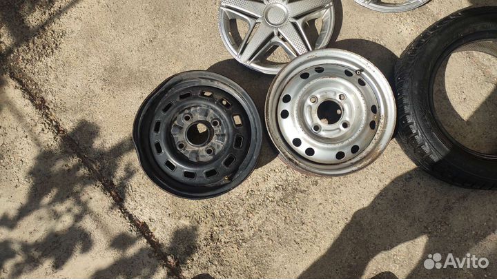 Штампованные диски на daewoo matiz