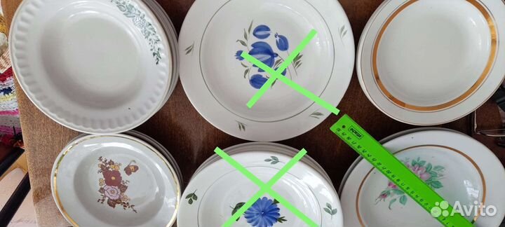 Тарелки суповые глубокие СССР