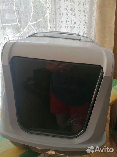 Закрытый туалет для кошек