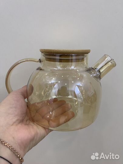 Заварочный чайник перламутровый 800 мл новые
