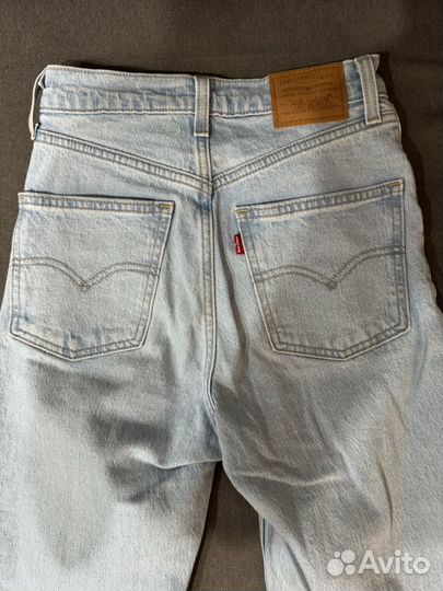 Джинсы levis 70s high slim straight