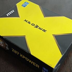 Материнская плата 1150 MSI Z87 xpower