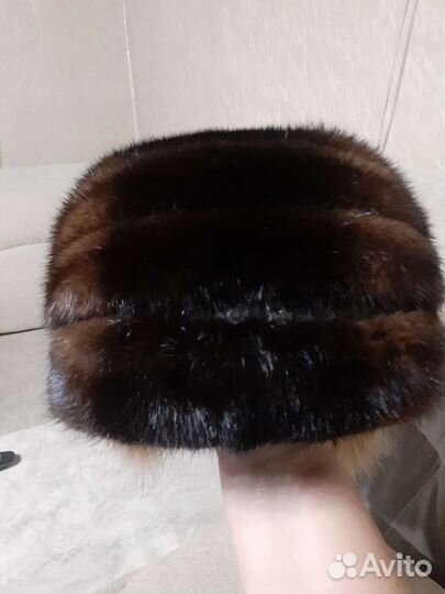 Шапка норковая женская