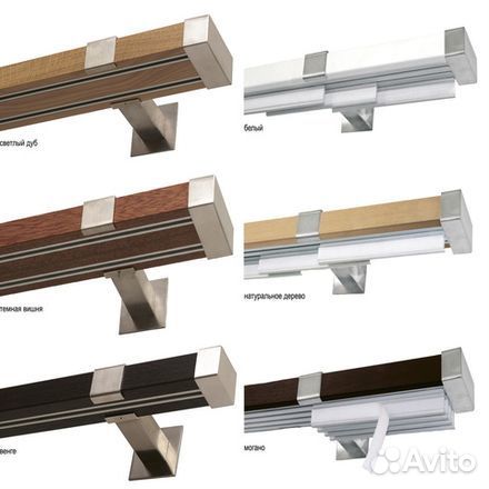 Карнизы для штор Бинарио