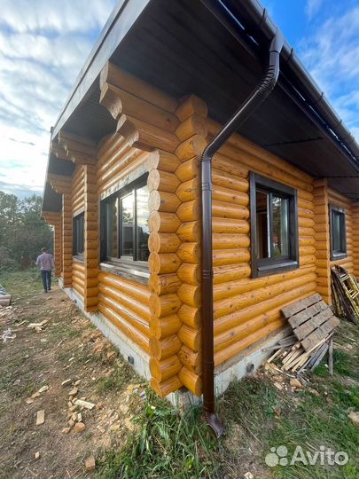 Дом из бревна