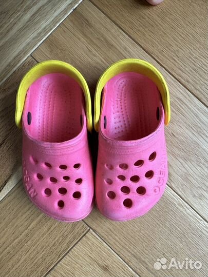 Шлепанцы детские р. 26 27 в стиле Crocs