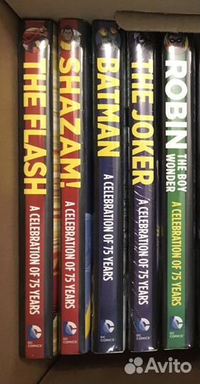 Комиксы DC из серии A Celebration of 75 years