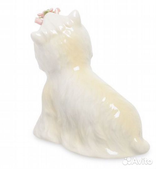 Фарфоровая статуэтка Собачка