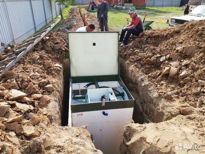 Септик Малахит 8 под ключ