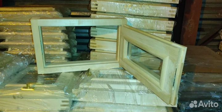 Окна из липы со стеклопакетом