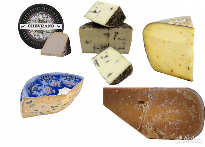 Набор сыров из Европы - палитра вкуса