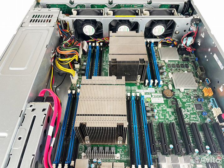 Сервер Supermicro 6028R-E1CR12T 2x E5-2667v4 256Gb