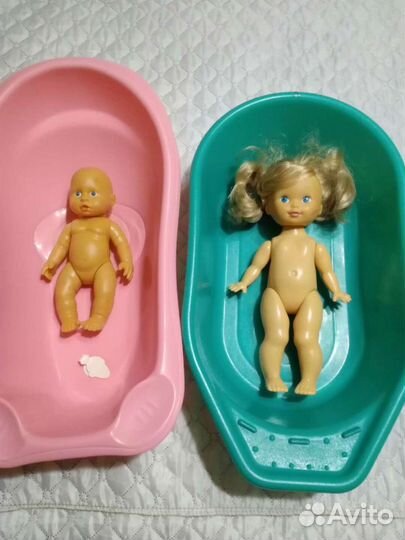Ванночки для кукол