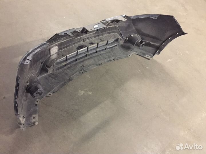 Бампер передний Nissan Qashqai J11 чёрный