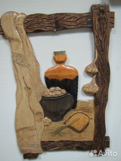 Резьба по дереву (липа, ольха)