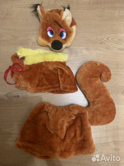 Новогодний костюм белки