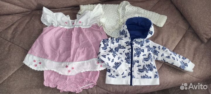Вещи пакетом для девочки 80-92