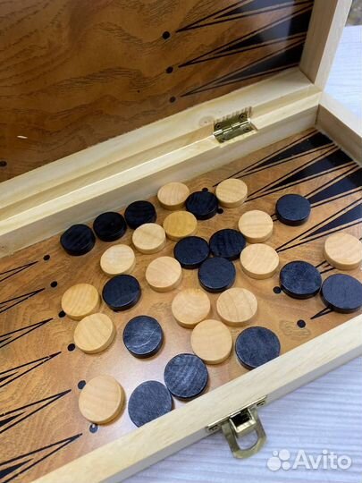 Нарды, шахматы, шашки 3 в 1