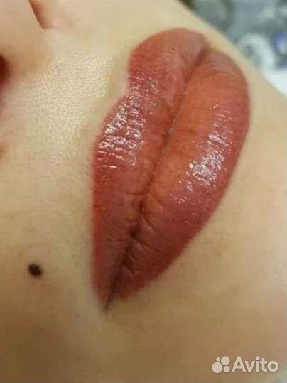 Перманентный макияж татуаж бровей и губ