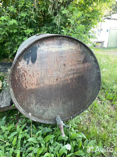 Бочка металлическая