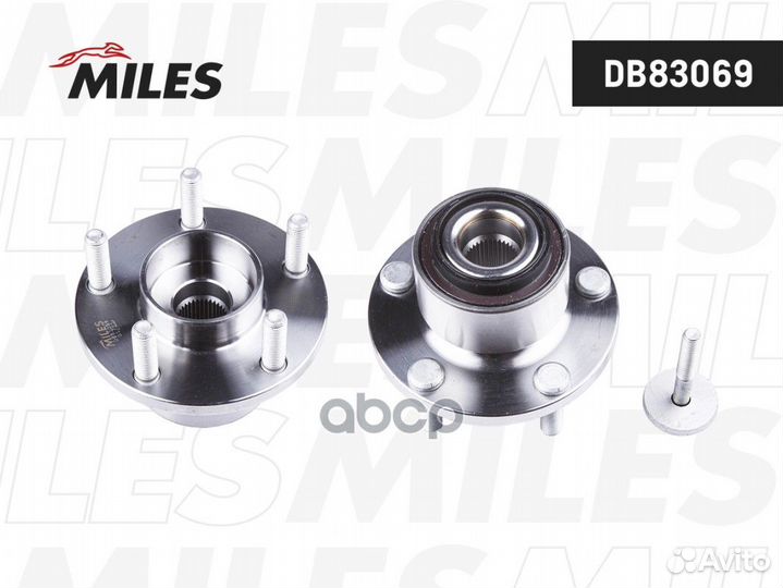 Ступица с подшипником передняя +ABS S40 II/C30