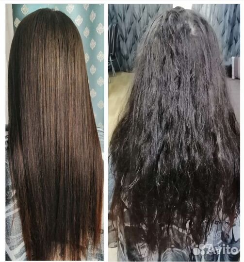 Кератиновое выпрямление, ботокс