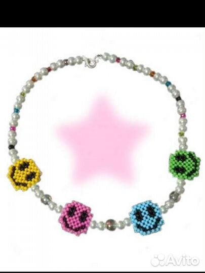 Ожерелье из бисера