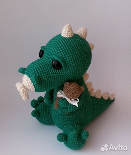 Вязаный дракончик