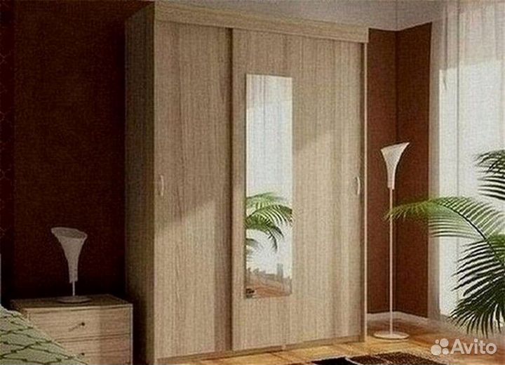 Шкаф купе ясень