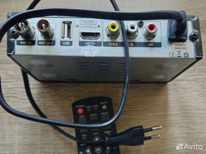 Приставка для Цифрового тв DVB T2 ip otau T200