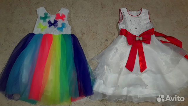 Много платьев нарядных брендовых р.104-120, +Пони